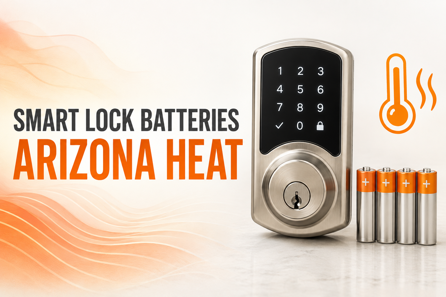 Smart Lock Batteries Drain in Arizona Heat