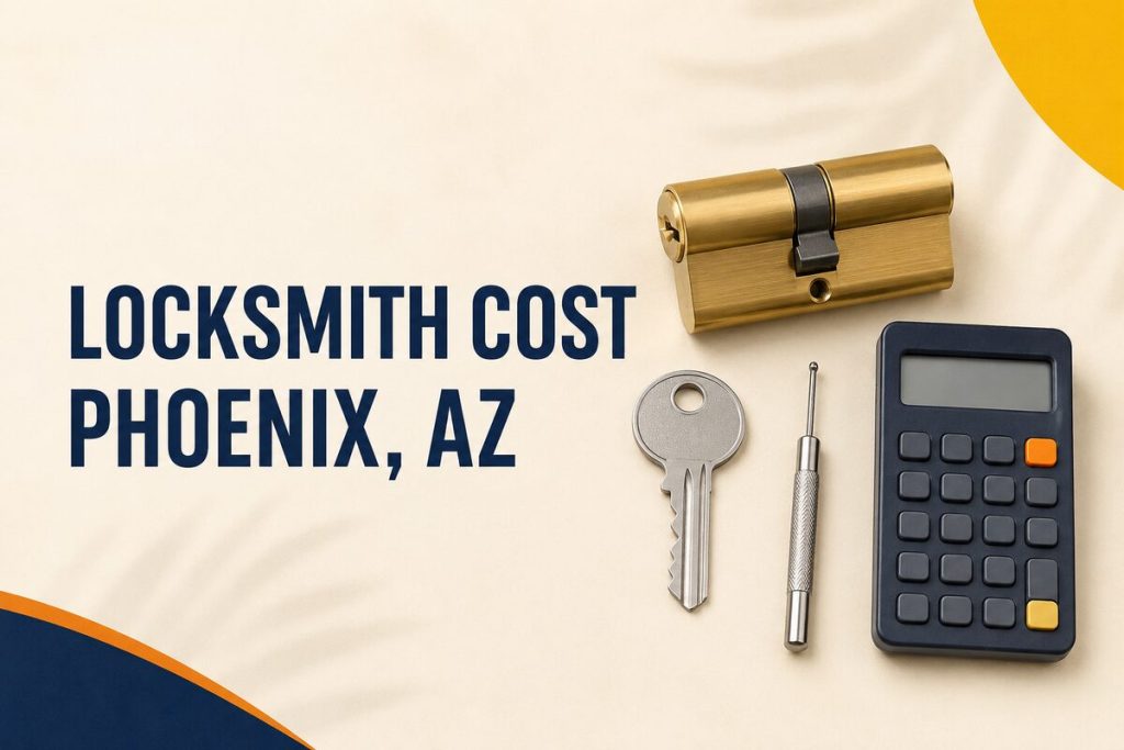 locksmith cost in Phoenix, AZ