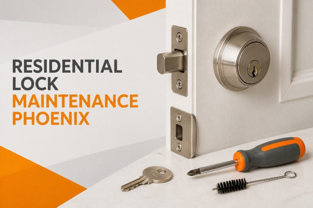 residential lock maintenance Phoenix checklist