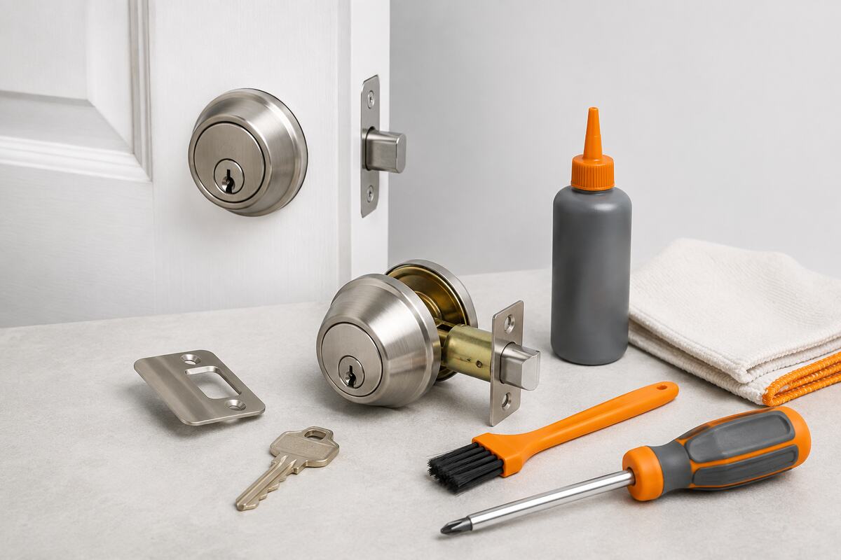 residential lock maintenance Phoenix tools and door hardware